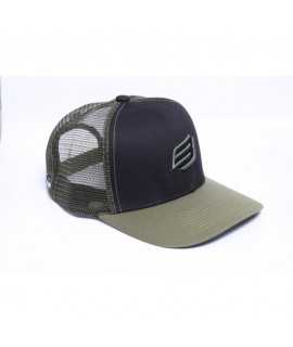 Casquette Bud Small Icon Black Army green- Taille unique