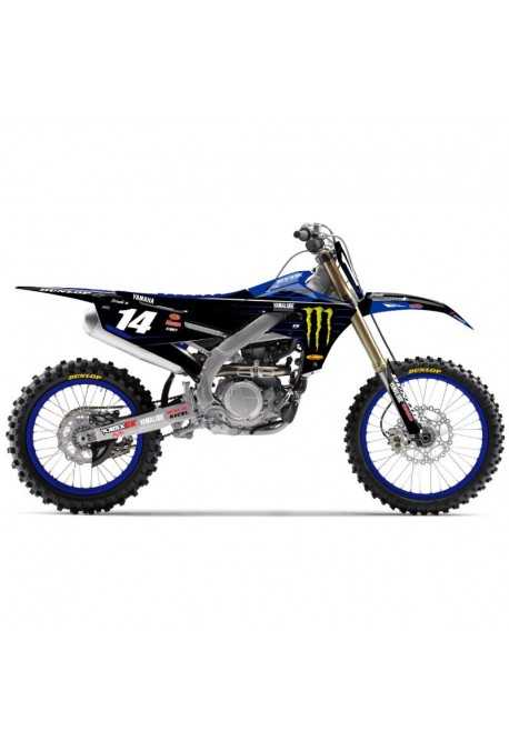 Durite de frein arrière Yamaha YZ 125, 250, YZF 450 - Pièce moto