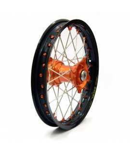 roue arriere KITE SX/F 13-20 215 X 19 orange / noir / orange