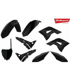 kit plastique POLISPORT 450 CRF 17-18 et 250 CRF 18 transparent avec boite à air