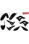 kit plastique POLISPORT 450 CRF 17-18 et 250 CRF 18 transparent avec boite à air