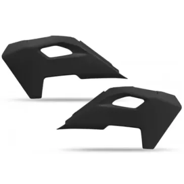 Ouïes de radiateur UFO - Husqvarna TC/TX/FC/FX 2023-24 couleur noir/gris/blanc