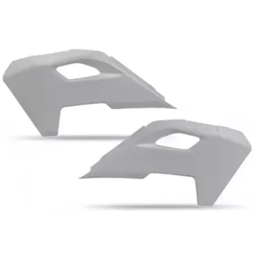 Ouïes de radiateur UFO - Husqvarna TC/TX/FC/FX 2023-24 couleur noir/gris/blanc