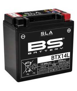 Batterie BS BATTERY BTX14L SLA sans entretien activée usine