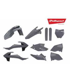 kit plastique POLISPORT gris SX/F 16-18