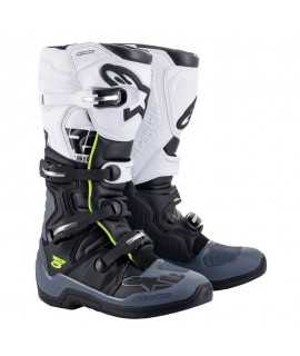 Bottes Alpinestars Tech 5 Noir Gris Foncé Blanc