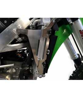 Protection de radiateur AXP alu noir Kawasaki KX250F