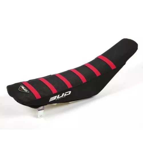 housse bud racing 450 RMZ 08-17 noir bandes rouges
