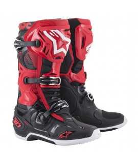 Bottes Alpinestars Tech 10 Rouge Noire