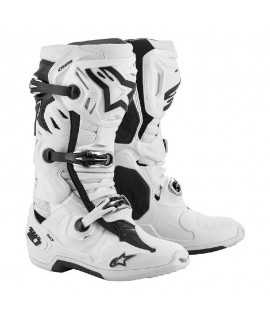 Bottes Alpinestars Tech 10 Blanche supervented