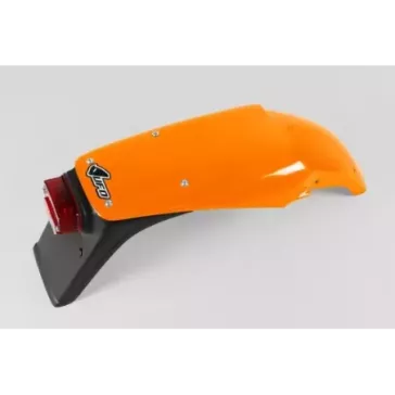 Garde boue arrière avec bavette et feu stop UFO 125-250-300-360 EXC 93-97