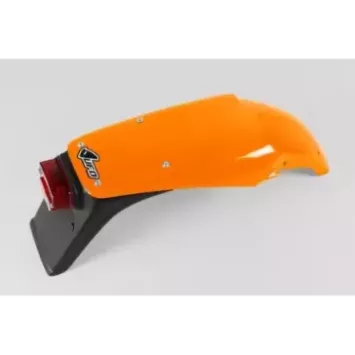 Garde boue arrière avec bavette et feu stop UFO 125-250-300-360 EXC 93-97