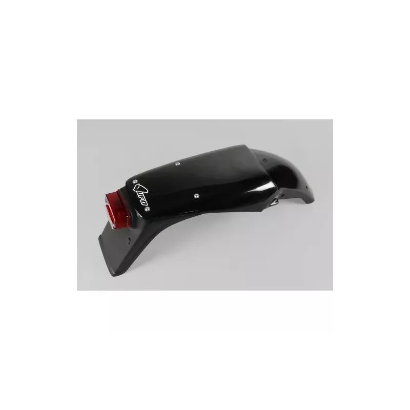 Garde boue arrière avec bavette et feu stop UFO 125-250-300-360 EXC 93-97