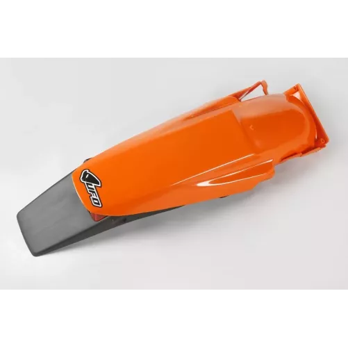 Garde boue arrière avec bavette et feu stop UFO 125 à 620 EXC 98-03