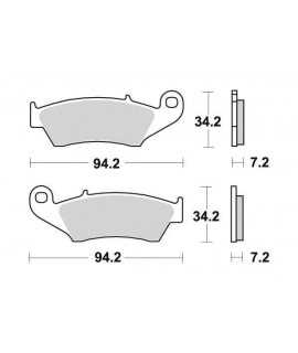 plaquettes avant SIFAM honda, gasgas, kawasaki, suzuki, yamaha, beta