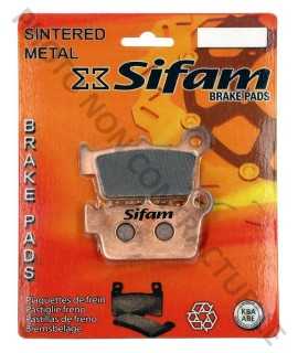 plaquettes avant SIFAM honda, gasgas, kawasaki, suzuki, yamaha, beta