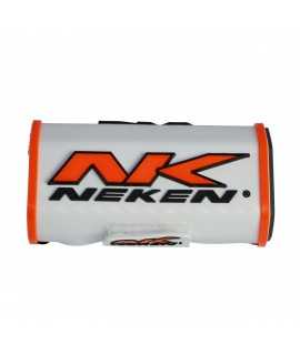 mousse sans barre NEKEN enduro blanc orange