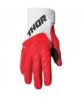 Gants THOR SPECTRUM rouge blanc