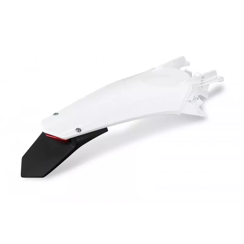 garde boue arrière EC/F 21-23 avec bavette et feu led