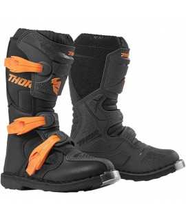 Bottes cross THOR Blitz XP charcoal orange