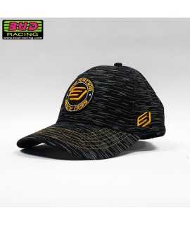 Casquette BUD RACING BUDDY noir moutarde