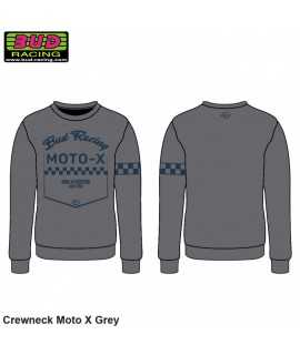 Sweat crewneck BUD RACING MOTO X2 gris