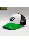 Casquette enfant BUD RACING BASIC vert blanc