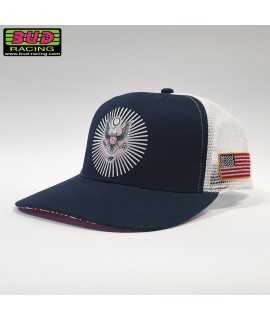 Casquette BUD RACING CONDOR bleu marine