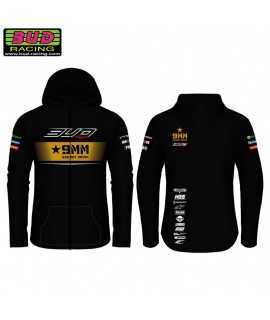 Sweat capuche BUD RACING team 21 gris