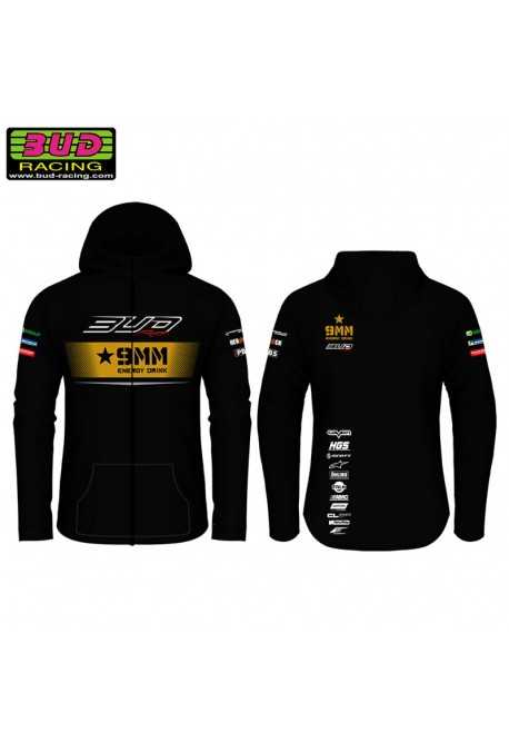 Sweat capuche BUD RACING team 21 gris Sweat capuche BUD RACING team 21 gris