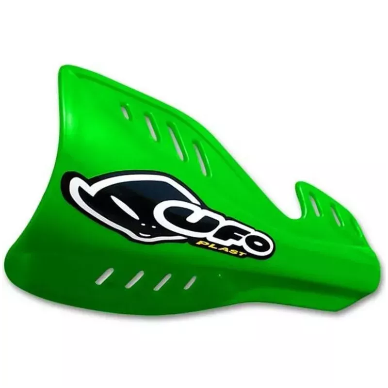 Protège-mains UFO vert KX Kawasaki KX125/250 VINTAGE