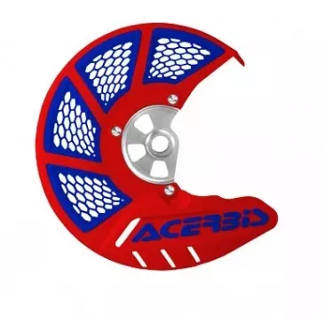 protege disque ventilé ACERBIS rouge bleu