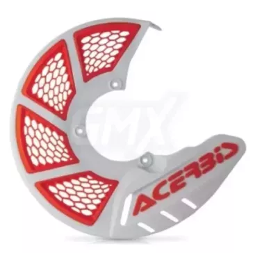 protege disque ACERBIS ventilé blanc orange