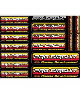 planche sticker PRO CIRCUIT logo