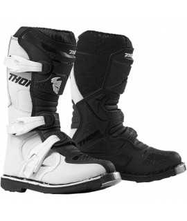 Bottes cross THOR Blitz XP blanc noir