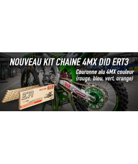 kit chaine 4MX DID ERT3 250...