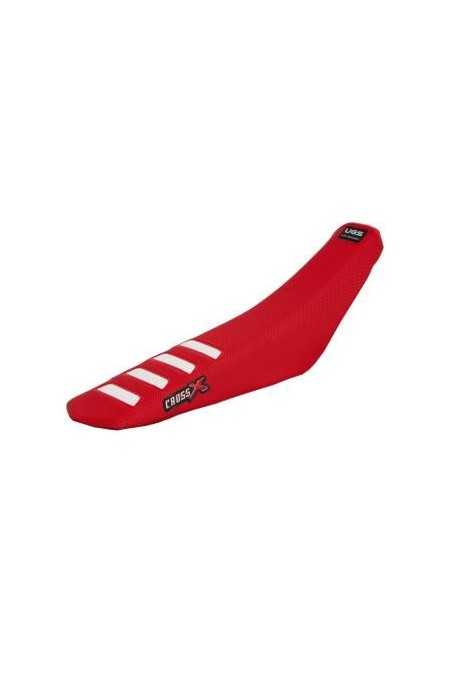 Housse de selle Honda CRF / CR / CRF RX - Blanche 50 80 100 110 125 250 300  400 450