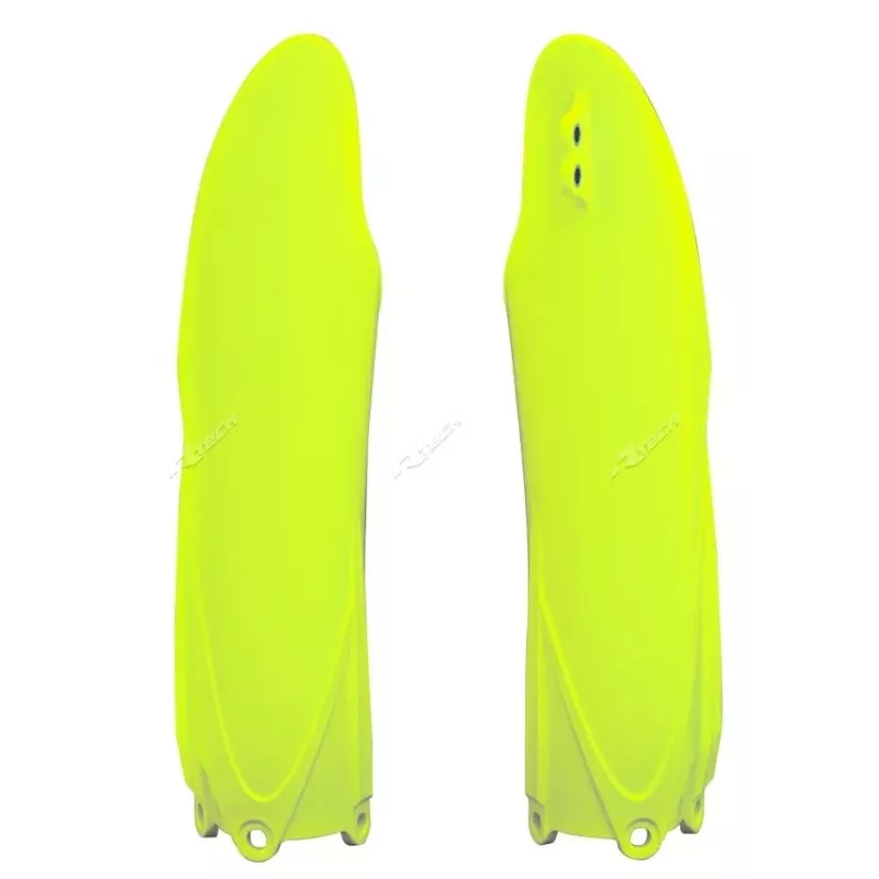 protèges fourches YZF 10-16 Racetech jaune fluo CYCRA