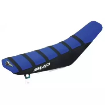 housse bud racing 125/250 YZ 02-21 bleu noir bandes noires