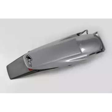 Garde boue arrière avec bavette et feu stop UFO 125 à 620 EXC 98-03
