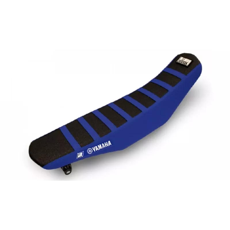 Housse de selle BLACKBIRD Zebra noire/bleu Yamaha 250 YZF 10-13