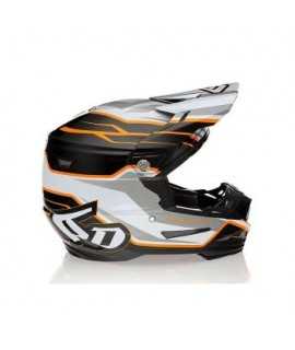 Casque 6D ATR-2 Phase Blanc Orange