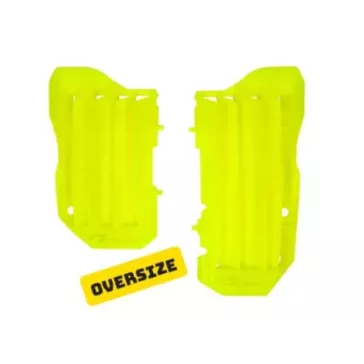 grille radiateur 450 CRF 17-18 et 250 CRF 18- jaune fluo