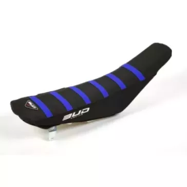 housse bud racing 125/250 YZ 22-23 noire bande bleue