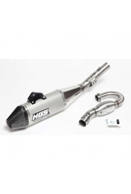 ligne HGS 250 YZF 14-18 embout carbon ligne HGS 250 YZF 14-18 embout carbon
