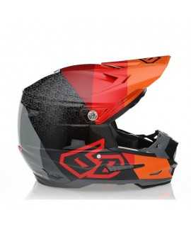 Casque 6D ATR-2 Orange Rouge