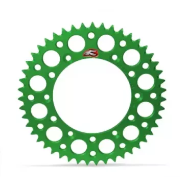 couronne RENTHAL alu verte KX/F 51 dents DESTOCKAGE