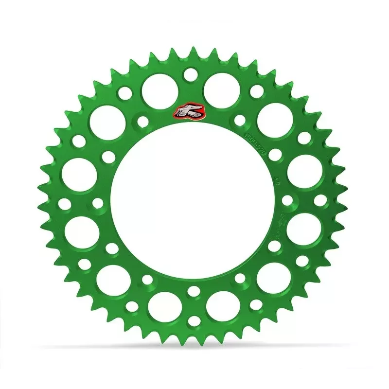 couronne RENTHAL alu verte KX/F 51 dents DESTOCKAGE