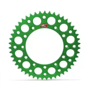 couronne RENTHAL alu verte KX/F 51 dents DESTOCKAGE