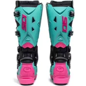 Bottes SIDI CROSSFIRE 3 SRS NOIR/BLEU/ROSE 2025